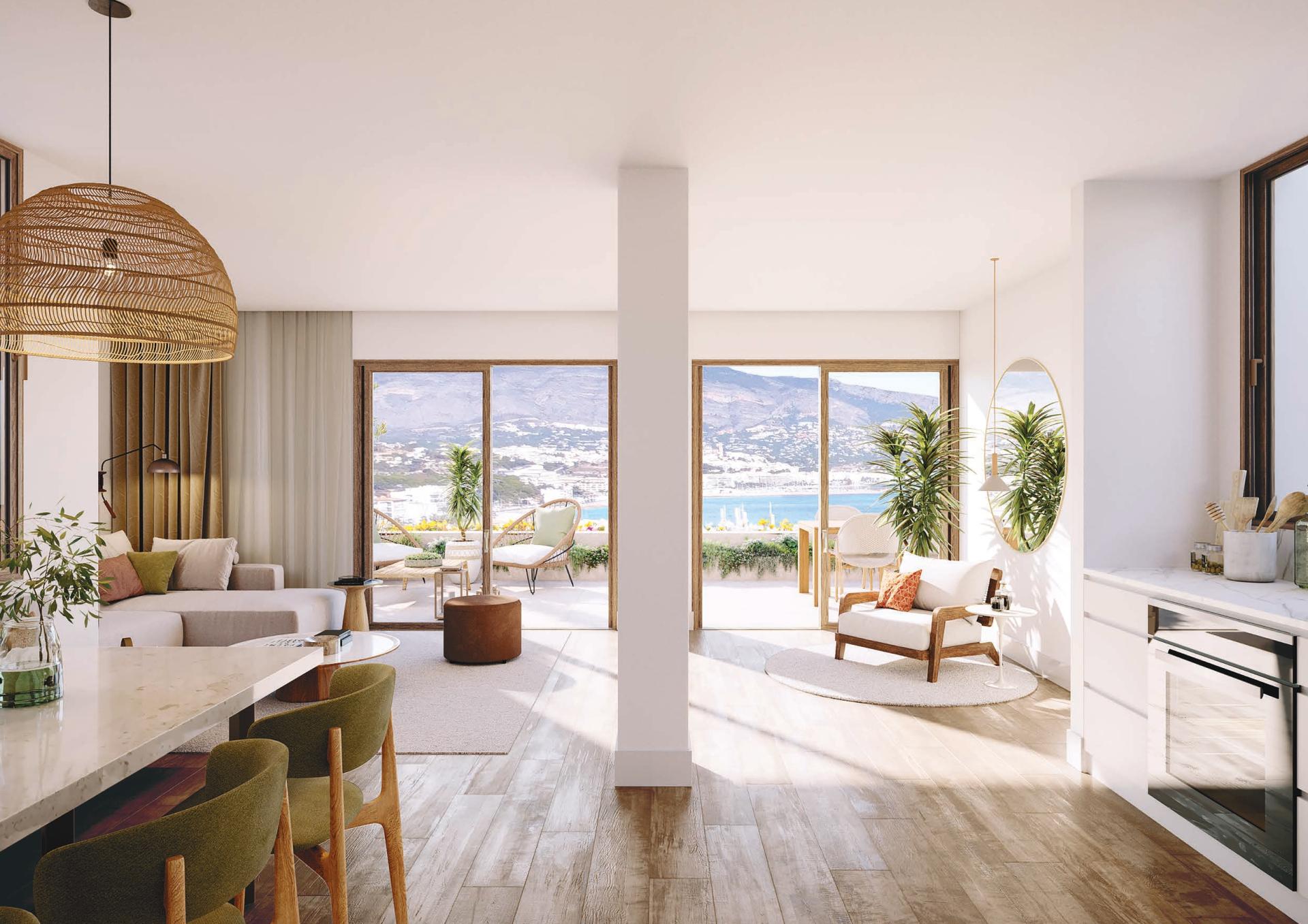 2 chambre Appartements - terrasse sur le toit à Albir - Nouvelle construction in Medvilla Spanje